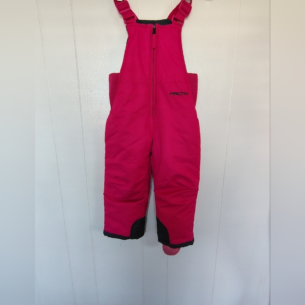 Arctix Kids Fuchsia Snow Overalls Size 3